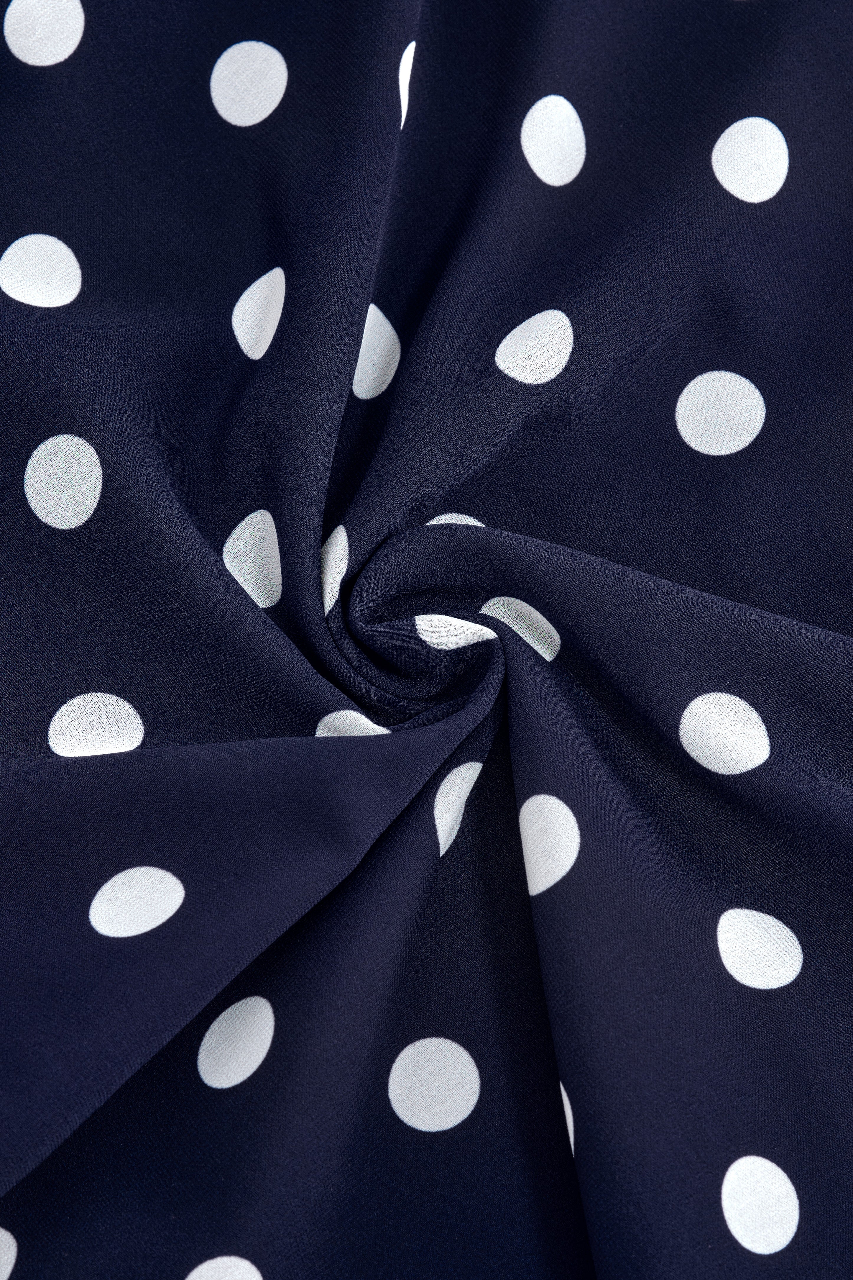 dowerme Women Belted Floral Polka Dot Mini Dress